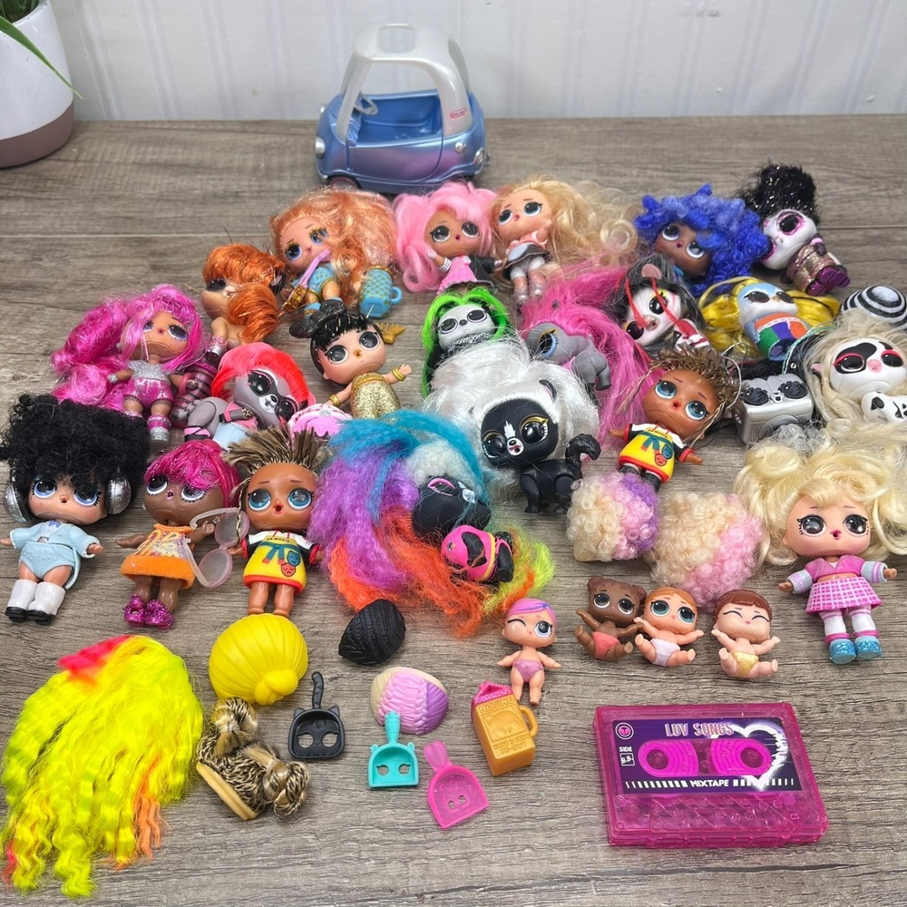 HUGE Lot LOL Surprise! - Dolls, Clothes Pets‎ & Accessories Car & More